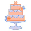 The wedding cake Icon