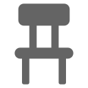chair, seat, furniture Icon