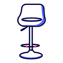 Bar chair Icon