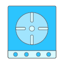 Electromagnetic furnace Icon