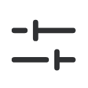 FadersHorizontal Icon