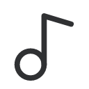 MusicNoteSimple Icon