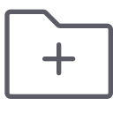 24gl-folderPlus Icon