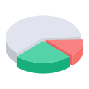 Pie chart -1 Icon
