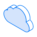 Topology cloud services Icon
