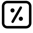 tax rate Icon