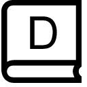 14 dictionary management Icon