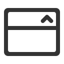Symbol - fold panel Icon