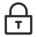 Symbol lock Icon