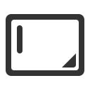 Symbol - multiline input box Icon