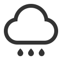 Weather - moderate rain Icon