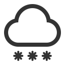 Weather - moderate snow Icon