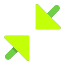downscale_flat Icon