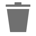 Delete color block Icon