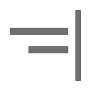 Right align Icon