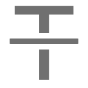 Text strikeout Icon