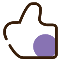 give the thumbs-up Icon