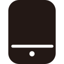 Mobile phone - color block Icon Icon