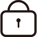 Password linear Icon Icon