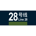 Beijing metro line 28 Icon