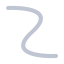 Horizontal line chart Icon