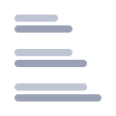 Horizontal multi series histogram Icon