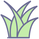 thick growth of grass Icon