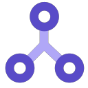 Goal, network, business, composition structure, finance Icon