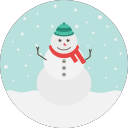Snow Man Icon