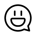 Expression + bubble Icon