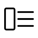 List - style 1 Icon