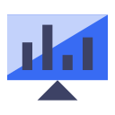 Comparative analysis of results Icon
