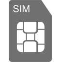 SIM card management Icon