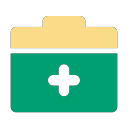 Medicine kit first aid medical treatment Icon