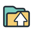 Color block - Upload Icon
