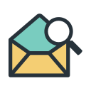Color block - view mail Icon