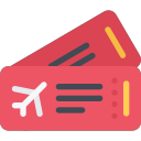airplane tickets Icon