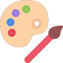 drawing palette Icon