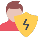 electricity protection Icon
