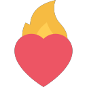 hot heart Icon