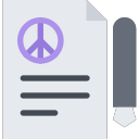 peace agreement Icon