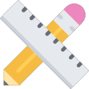 pencil ruler Icon