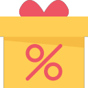 sale gift Icon