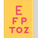 snellen chart Icon