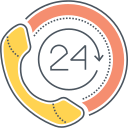 24H SUPPORT Icon