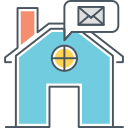 HOME MESSAGE Icon