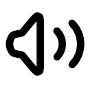 Turn up the volume Icon