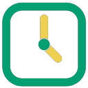 Time, clock, alarm clock Icon
