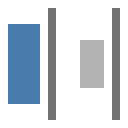 Horizontal right distribution_ Alignment operation_ jurassic Icon
