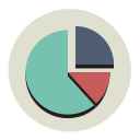 Data pie chart Icon